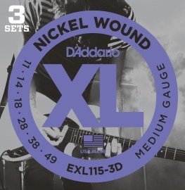 D´addario EXL115-3D