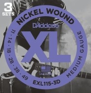 D´addario EXL115-3D - cena, porovnanie