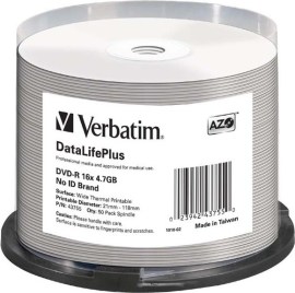 Verbatim 43755 DVD-R 4.7GB 50ks