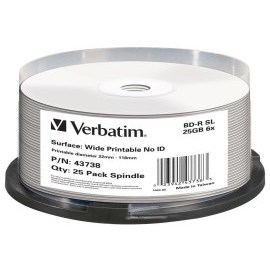 Verbatim 43738 BD-R 25GB 25ks