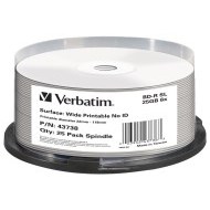 Verbatim 43738 BD-R 25GB 25ks - cena, porovnanie