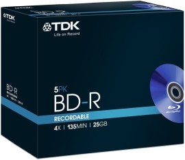 TDK t78008 BD-R 25GB 5ks