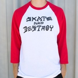 Thrasher Skate & Destroy Raglan