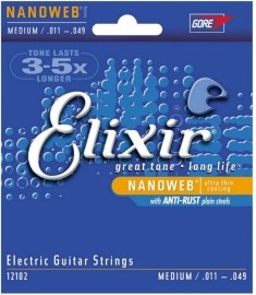 Elixir Electric Nanoweb Medium