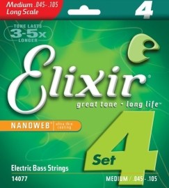 Elixir Bass Nanoweb Medium/Long Scale