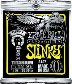 Ernie Ball Coated Electric Titanium RPS Beefy Slinky