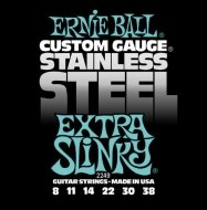 Ernie Ball Custom Gauge Stainless Steel Extra Slinky - cena, porovnanie