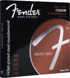 Fender Super 7250 Bass Strings 45-125