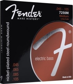 Fender Super 7250 Bass Strings 45-105