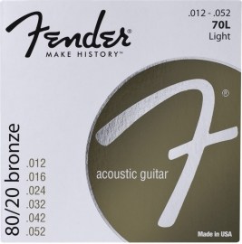 Fender Bronze Acoustic Strings 12-52