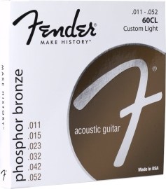Fender Phosphor Bronze Acoustic Guitar Strings 11-50