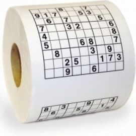 Toaletný papier Sudoku