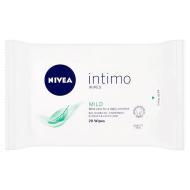 Nivea Intimo Natural Intimate Cleasing Wipes 20ks - cena, porovnanie