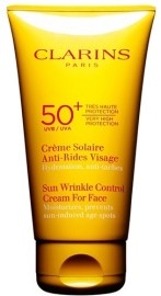 Clarins Sun Wrinkle Control Cream For Face SPF50+ UVB UVA 75ml