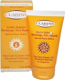 Clarins Sun Care Cream-Gel SPF6 Advanced Tanning 125ml