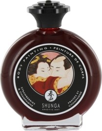 Shunga Strawberries & Champagne Bodypainting 100ml