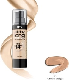 NYC New York Color All Day Long Foundation 27.3ml