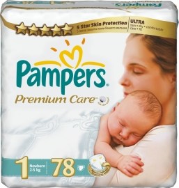 Pampers Premium Care 1 78ks
