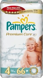 Pampers Premium Care 4 66ks