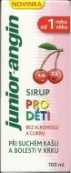 Bayer Junior-angin Sirup pre deti 100ml - cena, porovnanie