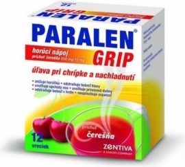 Zentiva Paralen Grip horúci nápoj 12ks