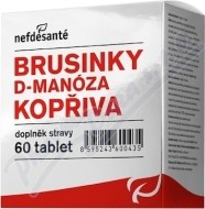 Nef De Santé Brusnice D-Manóza Žihlava 60tbl - cena, porovnanie