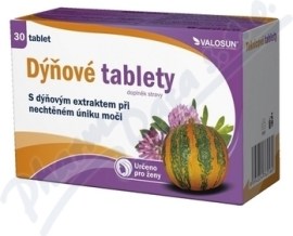 Valosun Tekvicové tablety 30tbl