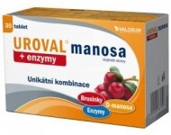 Valosun Uroval Manosa + enzymy 30tbl - cena, porovnanie