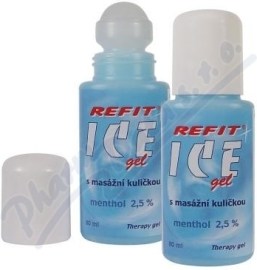 Edwin Ozimek Refit Ice Gel Menthol Roll On 80ml