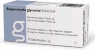 Montavit Suppositoria Glycerini Sanova Classic 10ks - cena, porovnanie