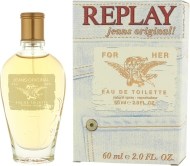 Replay Jeans Original! For Her 60ml - cena, porovnanie