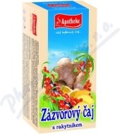 Apotheke Zázvorový čaj s rakytníkom 20x2g - cena, porovnanie