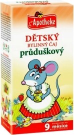 Apotheke Detský čaj prieduškový 20x1.5g