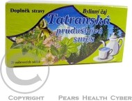 Fytopharma Tatranská priedušková zmes 20x1g - cena, porovnanie