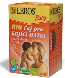 Leros Baby Bio Čaj pre dojčiace matky 20x2g