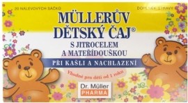 Dr. Muller Detský čaj so Skorocelom a Materinou Dúškou 20x1.5g