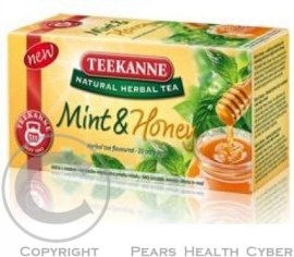 Teekanne Natural Herbal Tea Mint & Honey 20x1.5g