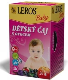 Leros Baby Detský čaj s ovocím 20x2g