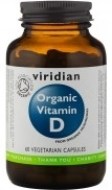 Viridian Organic Vitamin D 60tbl - cena, porovnanie
