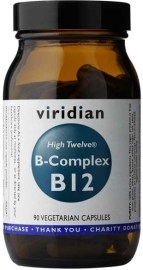 Viridian High Twelve B-Complex B12 90tbl