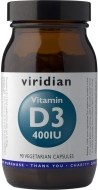 Viridian Vitamin D3 400IU 90kps - cena, porovnanie