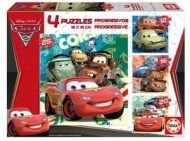 Educa Progress Cars 2 14942 - 4v1 - cena, porovnanie