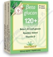 Natures Beta Glucan 120+ 30tbl - cena, porovnanie