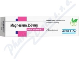 Generica Magnesium 250mg 20tbl