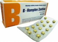 Zentiva B-Komplex 30tbl - cena, porovnanie