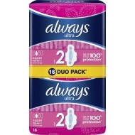 Procter & Gamble Always Ultra Duo Super Plus 2x8ks