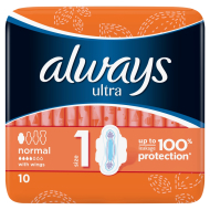 Procter & Gamble Always Ultra Normal Plus 10ks - cena, porovnanie