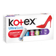 Kotex UltraSorb Mini 16ks - cena, porovnanie