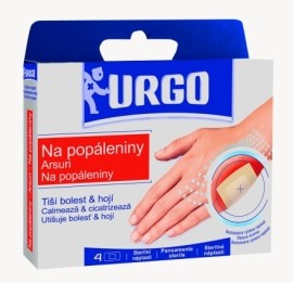 Urgo Healthcare Na popáleniny 4ks