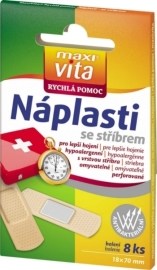 Vitar Maxivita Náplaste so striebrom 8ks